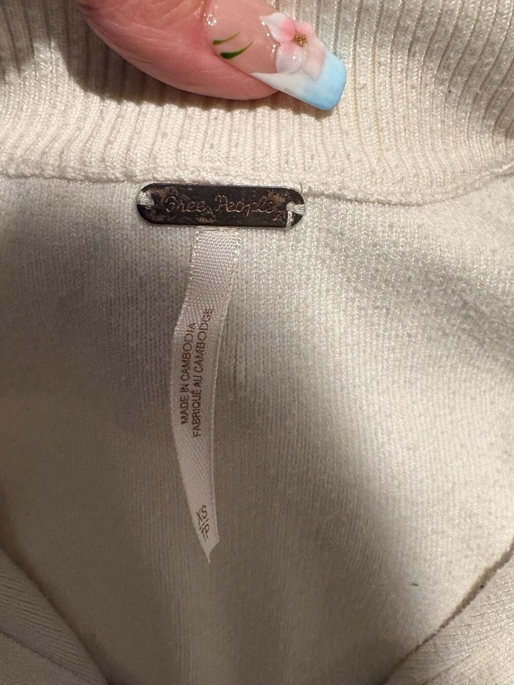 Free People Coastal Stripe Half-Zip Pullover Sweater - Picture 2 of 4